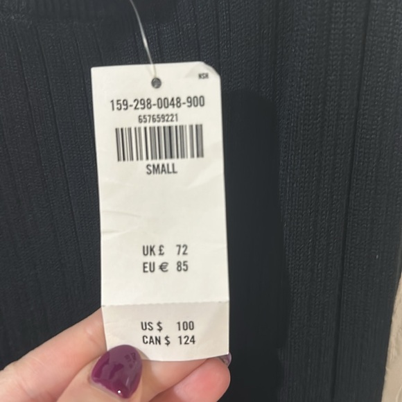 Make A Offer! NWT Abercrombie & Fitch scoop neck sweater dress - Picture 3 of 4